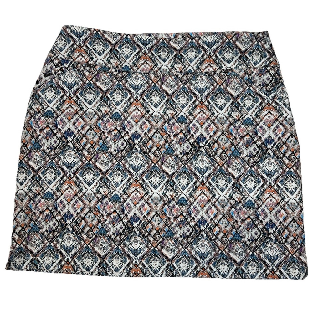 Lisette L Montreal Women's Size 6 Printed Golf Skort Skirt Stretch